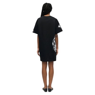 THE PRINTED COTTON JERSEY DRESS